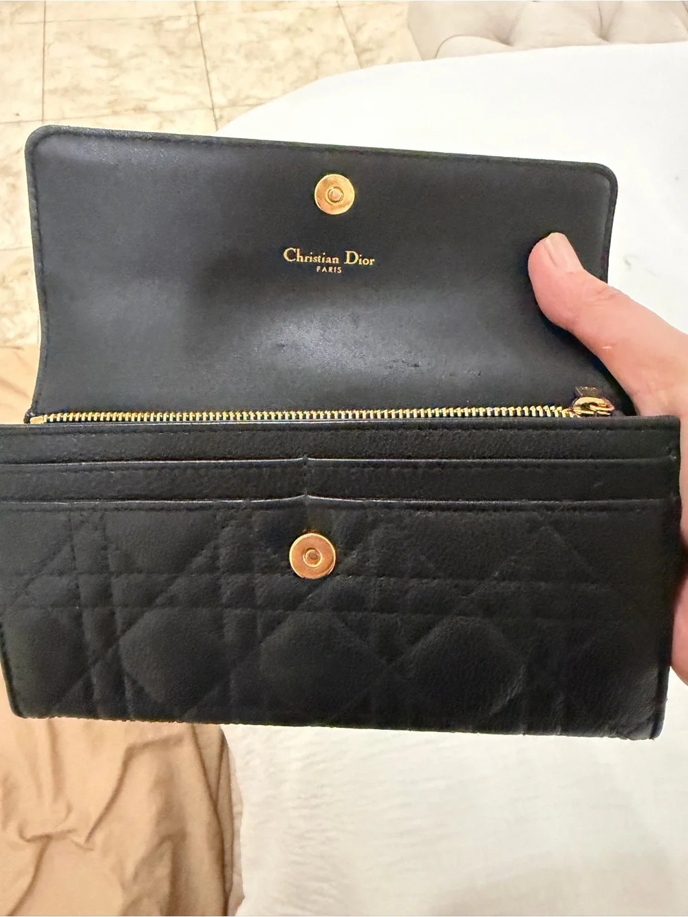 Dior Authentic wallet black
